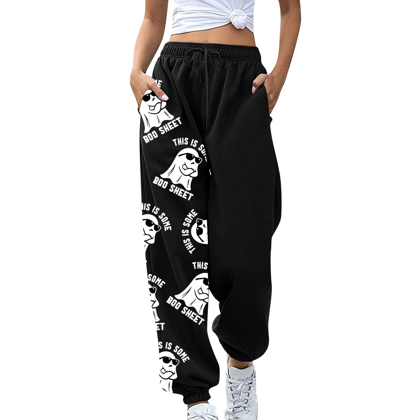 

Женские спортивные брюки с карманом на ремне, модные, пэчворк, контрастная резинка на талии, повседневные спортивные брюки XL чёрный