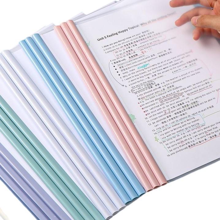 A4 Lever Arch File: Thickened Student Exam Paper Clip Storage Folder