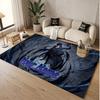 Custom Name Crystal Velvet Rug,Solo Leveling Comfortable Anti Slip Floor Mat For Room Decoration