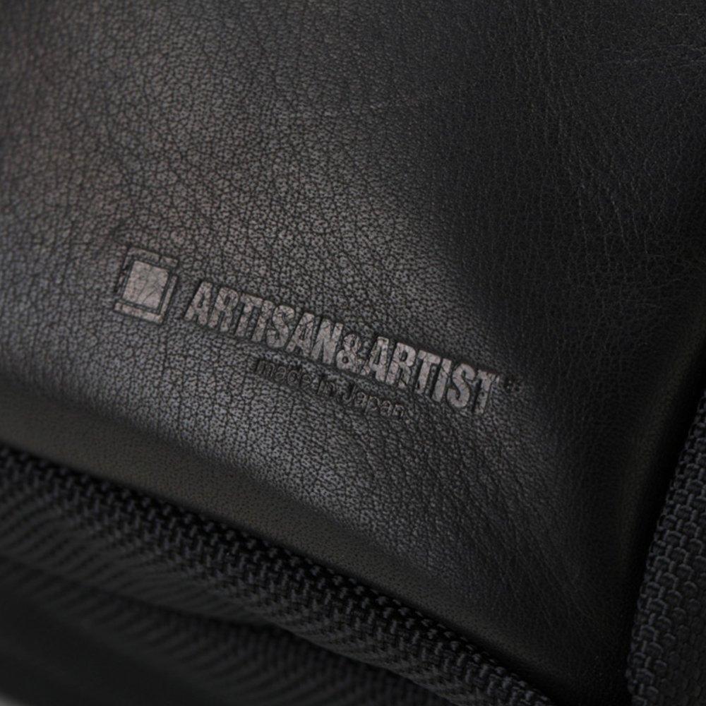 Camera Bag ARTISAN&ARTIST [Cowhide Black] GCAM-1100BLK