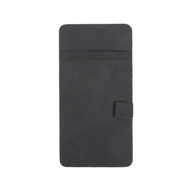 Restaurant Menu Clipboard A6 Writing Pad PU Leather Clipboard Mini Paper Tablet Conference Folder Colorful A6 Bill Clip