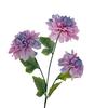 Durable Silk Fabric Flowers Artificial 3 Head Dahlia Flowers, Realistic Floral Arrangement, Props for Photography Adjustable Fake Home Decor