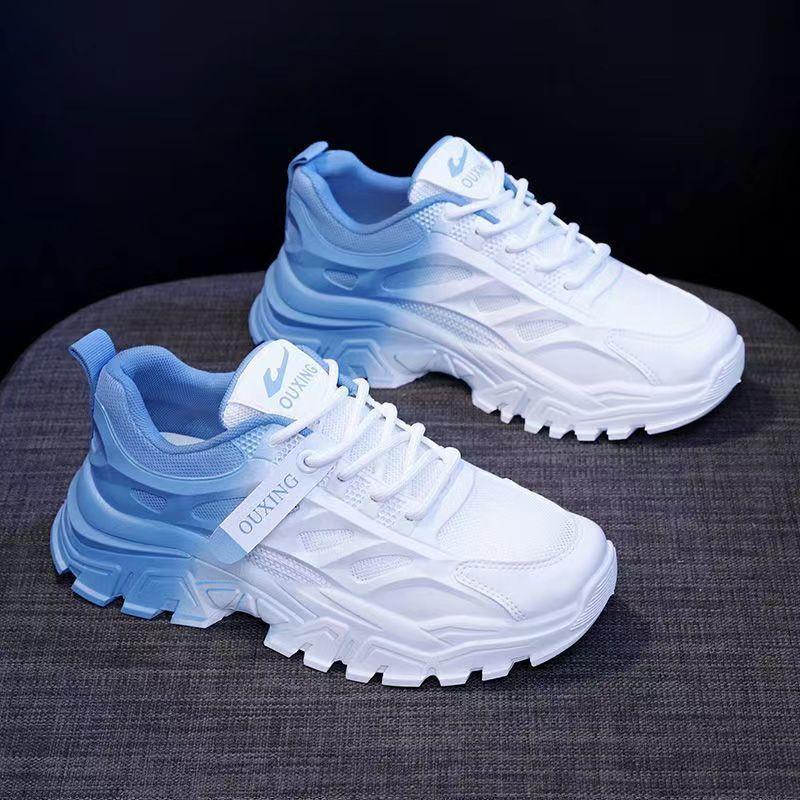 Dad Shoes neue Herbst-Mesh-Schuhe atmungsaktive dicke Sohle Xiaobai lässige Laufschuhe