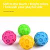 Adorable Squeeze Fidget Toy Colorful TPR Vent Ball New Anti-stress Ball  Funny Gift