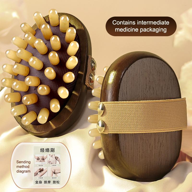 1pc Body Anti Brush Soothing Essential Oil Spa Air Cushion Massage Hair Comb Scalp Massage Brush Body Massager