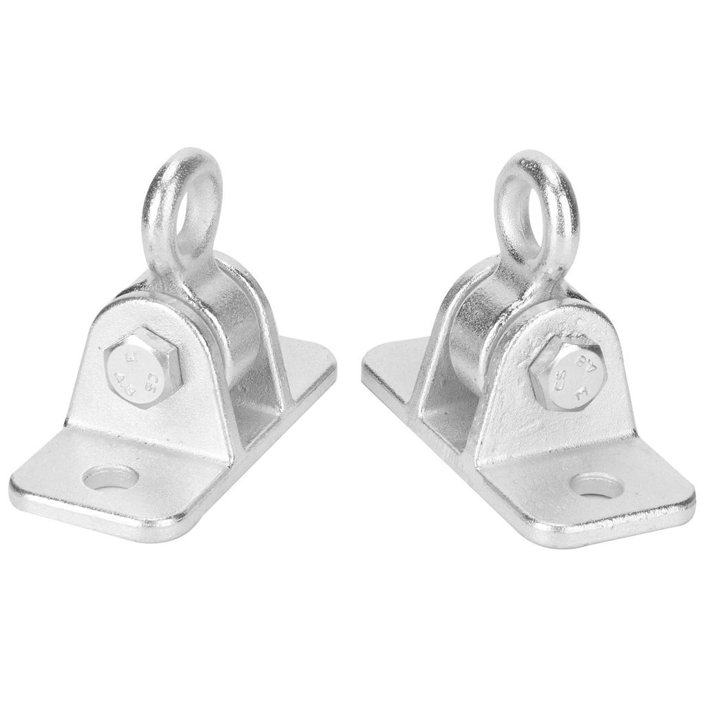 2Set Swing Hanger Iron Suspension Hammock Hanging Chair Hook Fixed Plate Accessories