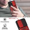 Coque de protection - Samsung - S21 FE - Rouge - Style Armée - Antichoc Rigide