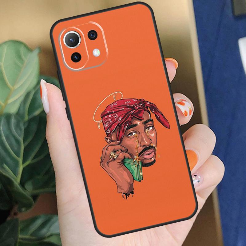 Tupac 2Pac Shakur Case For Xiaomi 15 14 Ultra 13T 14T 15T Pro 17 Pro Max POCO X7 Pro X5 X6 F5 F6 F7 F8 Coque
