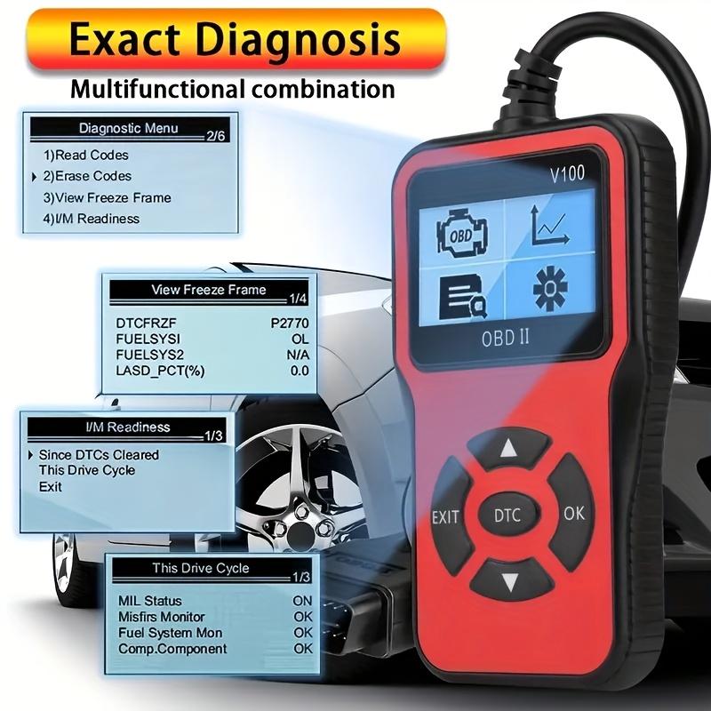 OBD2 Car Scanner Engine Fault Code Reader and Diagnostic Tool Compatible 1996 The Highest Number of Vehicles Since the Beginning of the Year 36V No