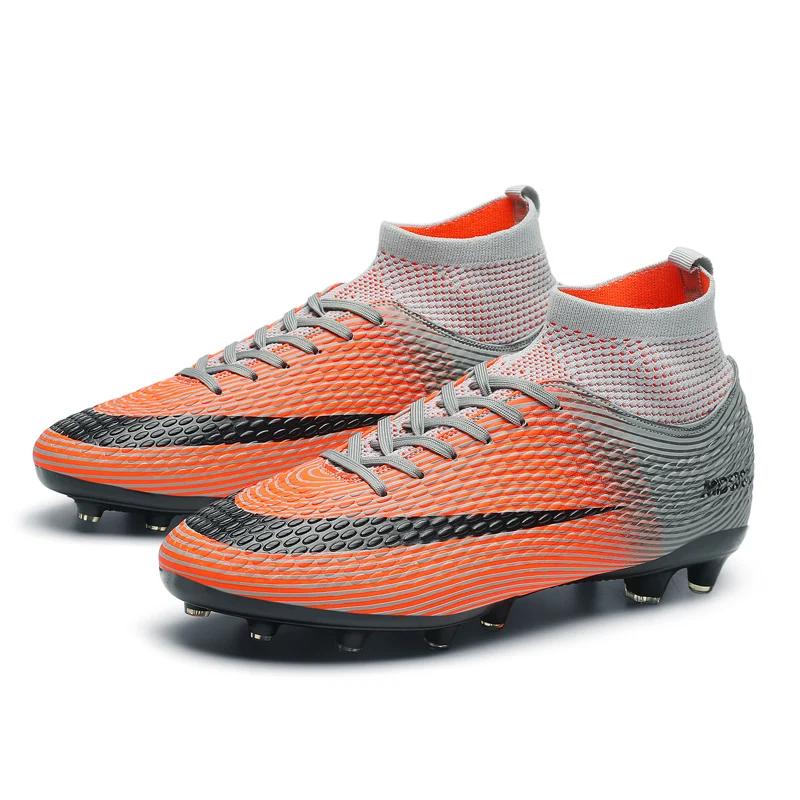 Womens Professional Original Society Football Boot Outdoor Turf Fast Soccer Tennis Sports Five-a-side Soccer Shoes for Men