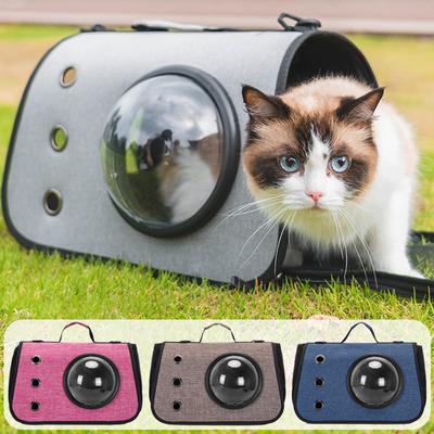 Cat Dog Bag Foldable Duffle Bag Cat Carrier Pet Carrier Foldable Duffel Bag Puppy Kitten Cage Travel Space Capsule