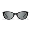 CHANEL two-tone design acetate cat eye sunglasses men and women same style couple model black