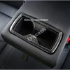 For Toyota RAV4 RAV 4 RAV4 2026 2027 ABS black car interior rear row seat center back Water Cup Holder Cover Trim Accessories