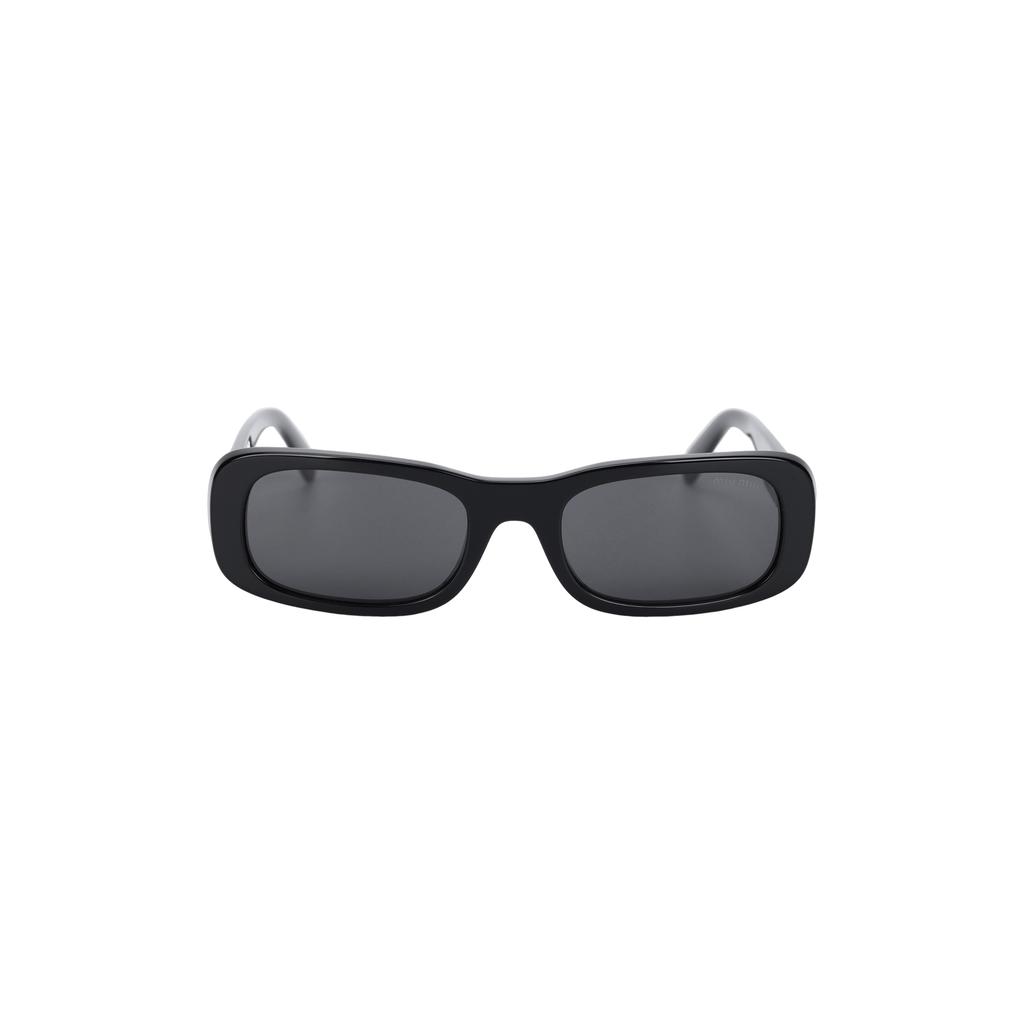 MIU MIU Gafas de Sol Cuadradas Gafas de Sol para Mujer Negras SMU08Z_E1AB_F05S0_C_053