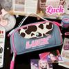 Cowboy Pencil Case Y2K Style Stationery Storage Pouch Portable Pen Bag  Student Gift
