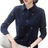 Women's Plus Size Long-Sleeve Polo T-Shirt - Spring 2032 Slimming Base Layer Top