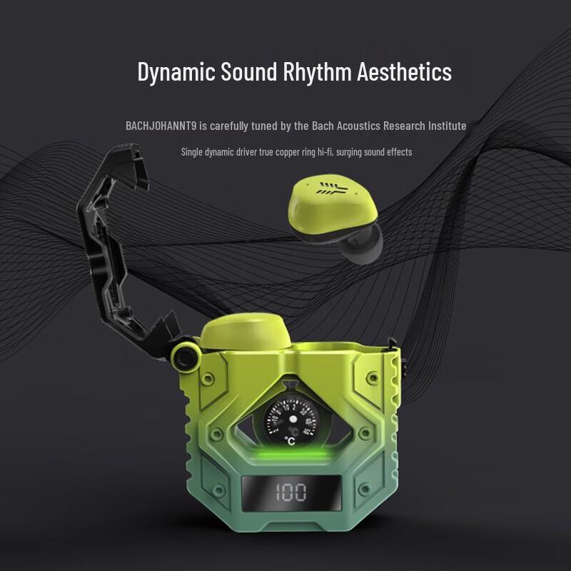 Bach John T9 True Wireless Noise-Cancelling Earbuds