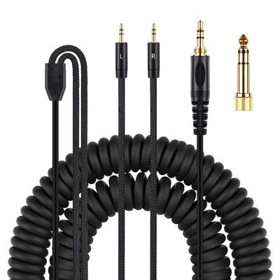 DENON AH-D7100 7200 D600 D9200 5200 için Dayanıklı Yaylı Kulaklık Kablosu Üstün Ses Kalitesi ve Rahat Giyim