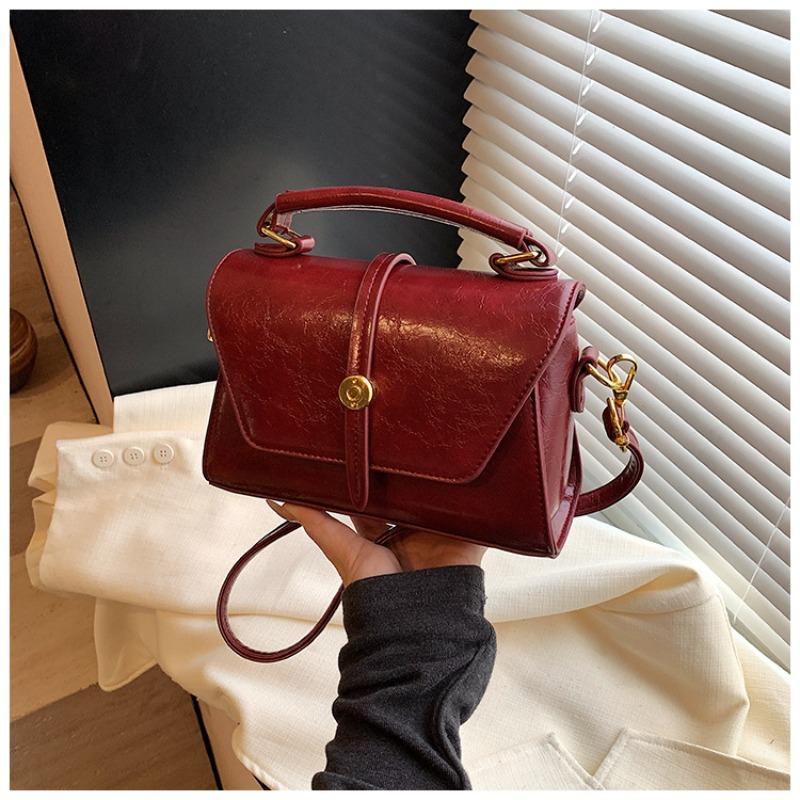 Fashion handbag bag women's new temperament shoulder bag retro messenger bag