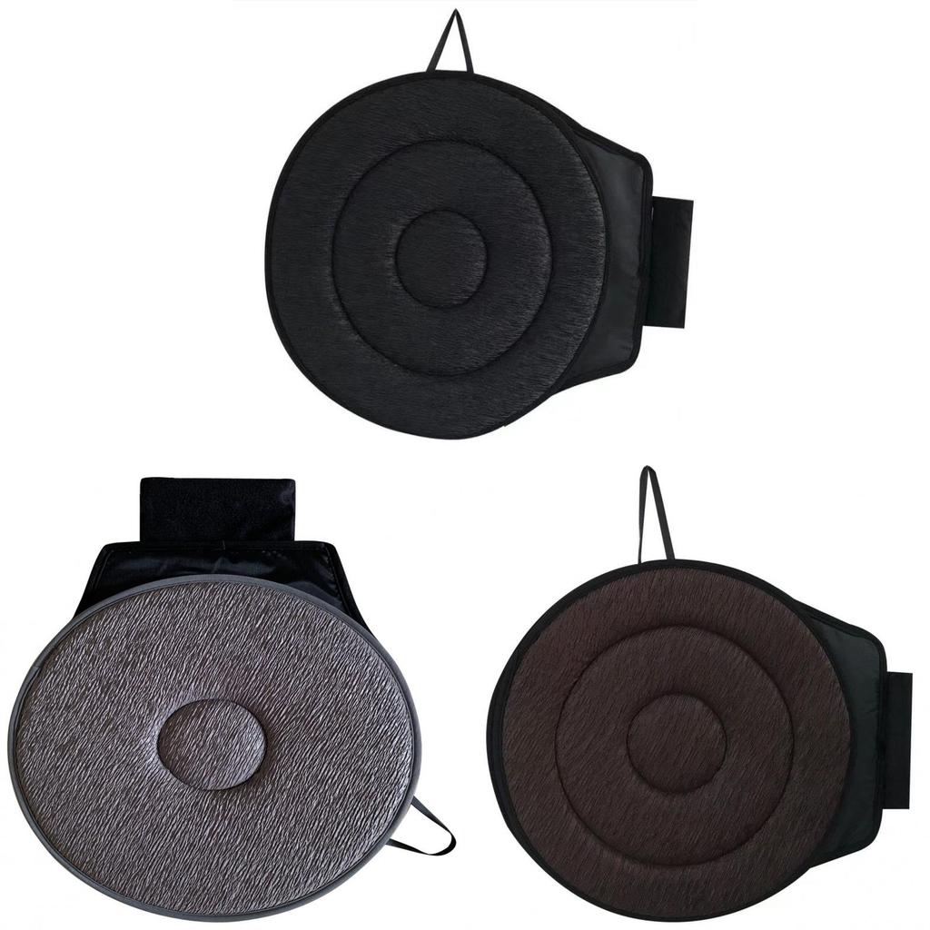 Automotive Rotating Seat Cushion For Pregnant Women And Elderly With Multifunction Mobility Support