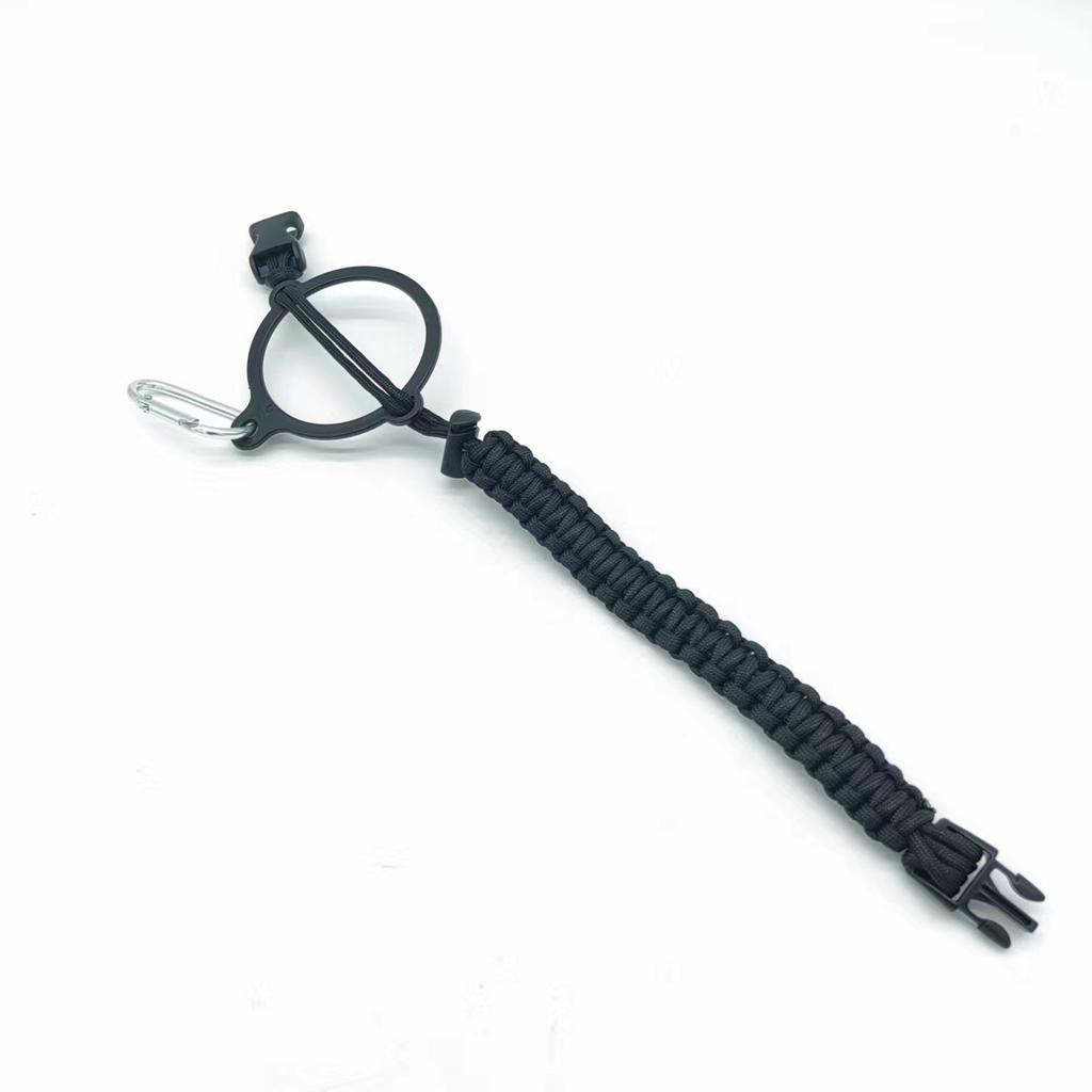 Water Bottle Accessories Paracord Rope Holder Wide Mouth Bottle Portable Rope Hand Strap Cup Carrier Color Cupful Rope