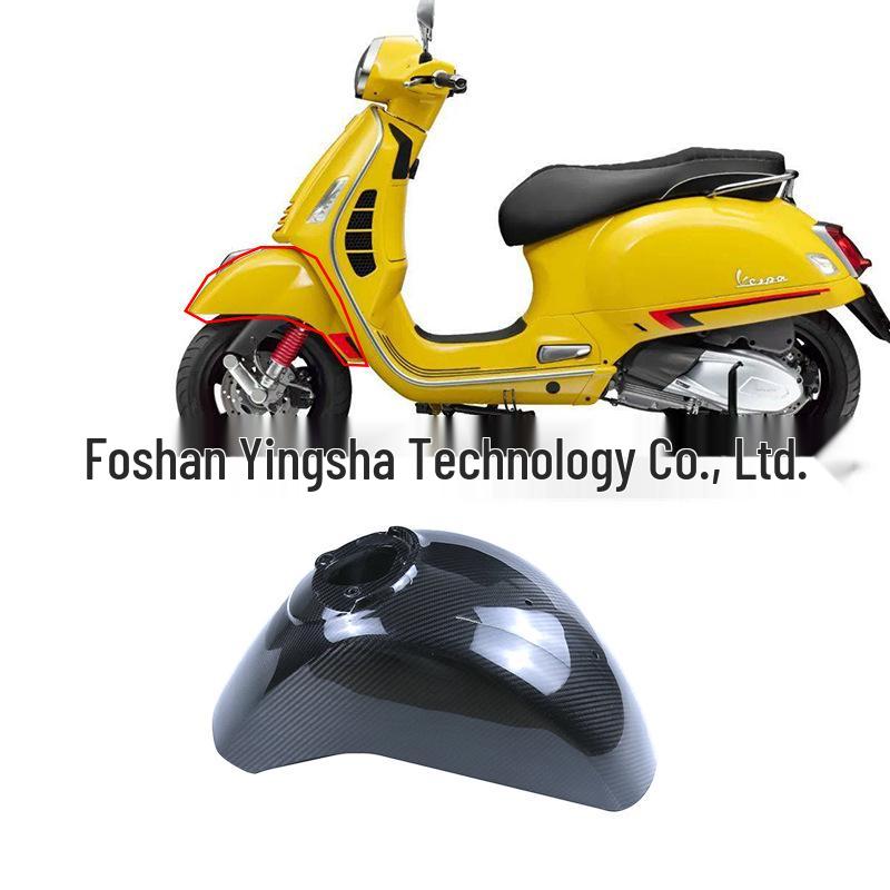 Carbon Fiber Front Fender for Vespa GTS 300 HRE