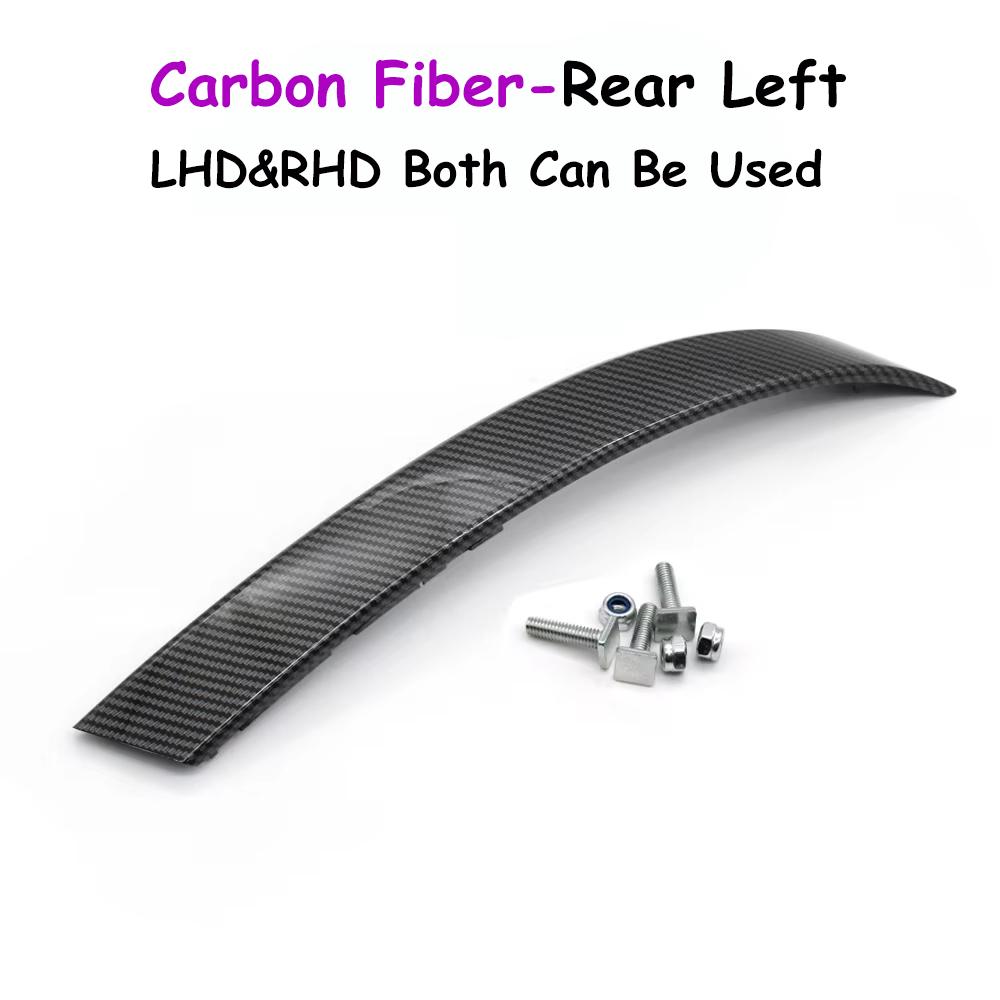 LHD RHD E60 E61 Interior Car Front Rear Left Right Inner Door Handle Cover Trim For BMW 5 Series M5 2004-2006 520i 523i 525i 530
