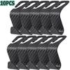 10PCS Hooks Auto Seat Headrest Hook Car Storage Hanger Back Carbon Hook Vehicle Seat Organizer Holder Auto Accessories Interior
