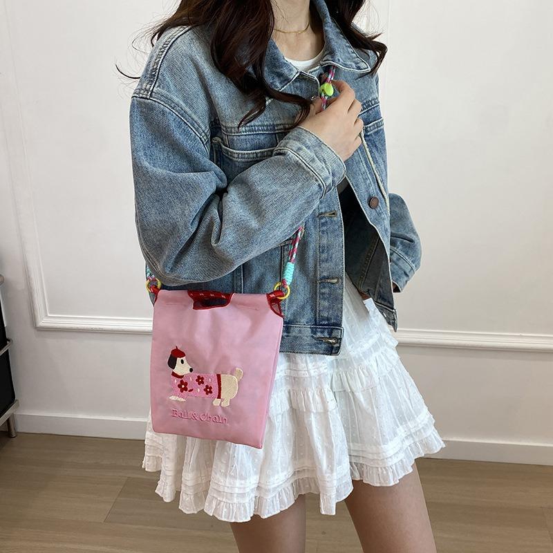 New cartoon handbag trend dachshund dog shoulder messenger bag explosive casual fashion bag women