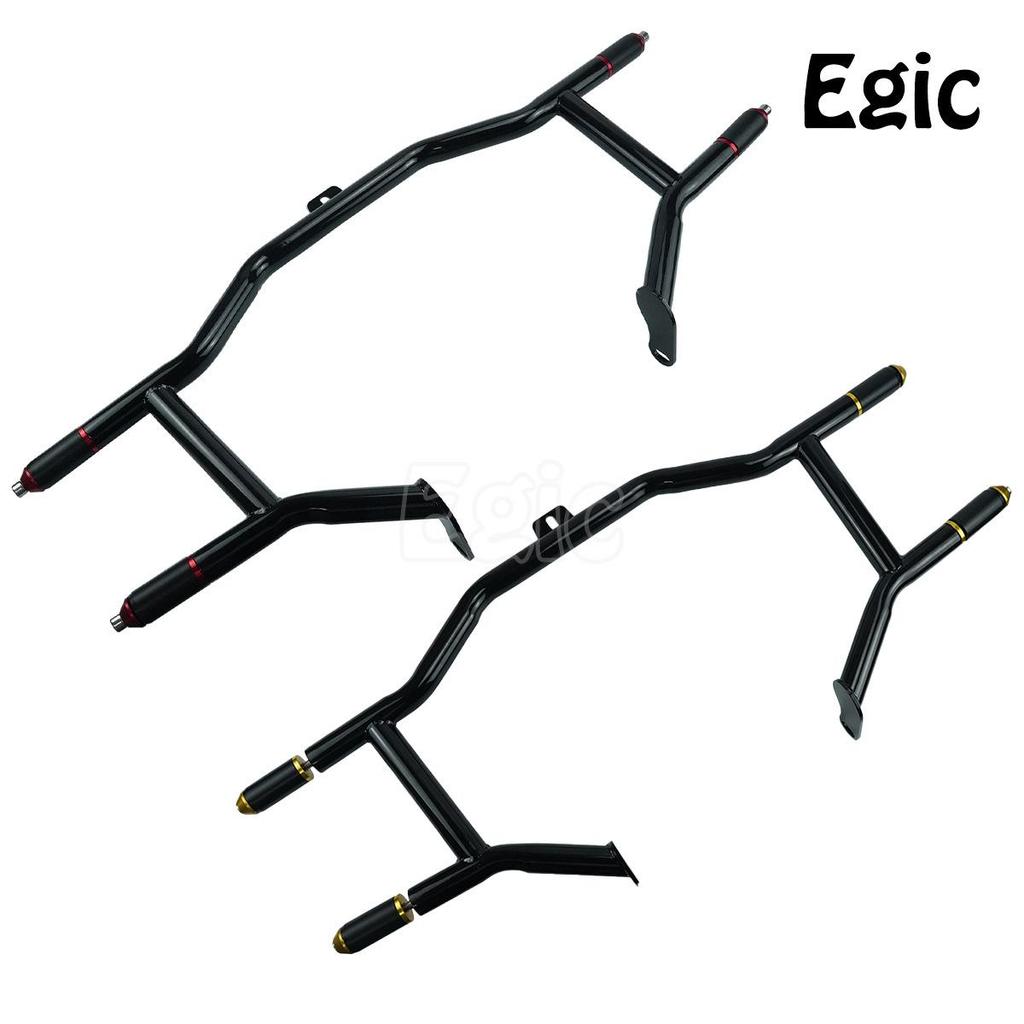 Harley Road Glide ST Series Front & Rear Guard Bars with Crash Pads (2014-2023)