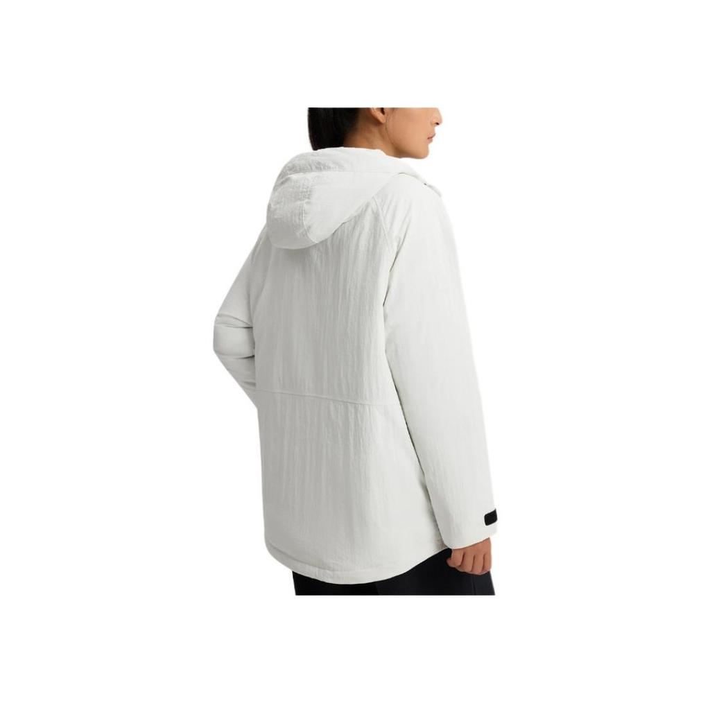 Under Armour Urban Down Simple Fashion Warm Hooded Jacket Down Coat Women Jackets Quartz-White 6001976-114