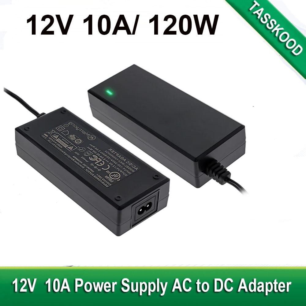 

AC100-240V to DC12V 10A Max120W 9A 8A 7A 6A 5A 4A 3A Power Supply Adapter Converter for WS2815 WS2811 5050 3528 5630 LED Strip AU PLUG