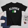 More Design Algeria Flag Algerian Unisex Tshirt Tees Tshirt Oneck T Shirts Unisex Boys Clothing 100 Cotton