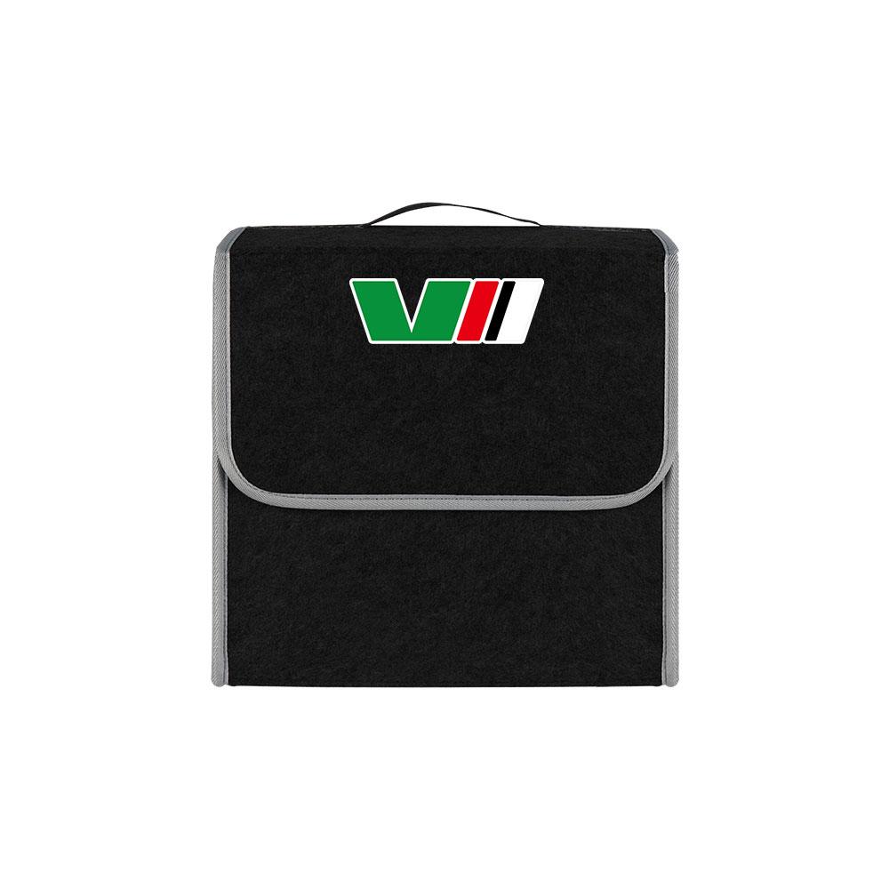 NADH5 Car Trunk Storage Box Foldable Felt Car Organizer Stowing Tidying Box Car Accessories For Skoda S Fabia Octavia VII Karoq Kamiq
