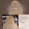 Purple Wind Chime Four Seasons Linen Car Seat Cover for Cadillac XT5 & Toyota IZOA.