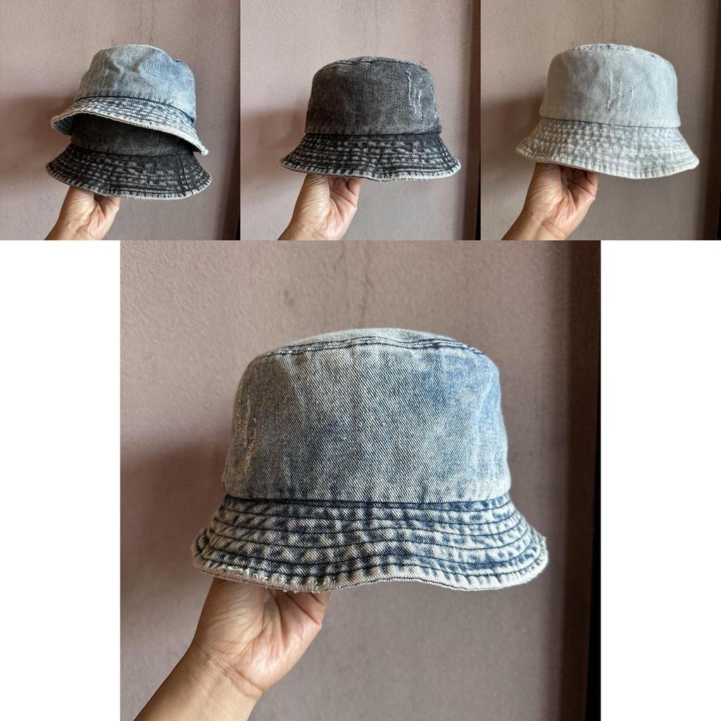 Denim Flat Top Cap With Uv Block And Ventilation For Women
