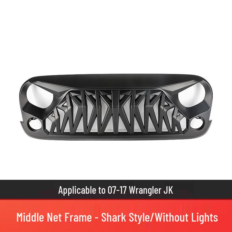 Naštvaná mřížka se světly pro 07-23 Wrangler, Renegade, Gladiator Přední úprava