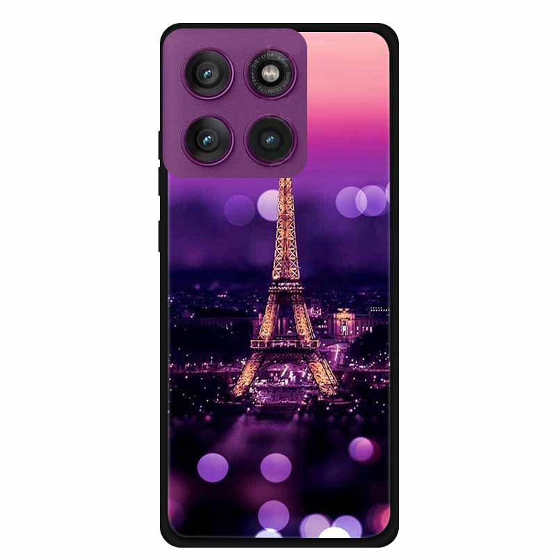 For Motorola Edge 60 Pro 5G Case Edge60 Pro Phone Case Tiger Black Silicone Soft Back Cover For Motorola Edge 60 Pro Case Coque