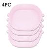 4PC Reusable Air Fryer Silicone Pot Basket Liner Mat Non-Stick for Oven Baking Tray