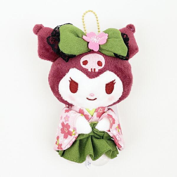 Sanrio Kuromi Matcha Kimono Mascot Plush Interior