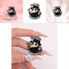 Charming Colorful Cartoon Doctor Mask Brooch Creative Animal Design Perfect For Collectors