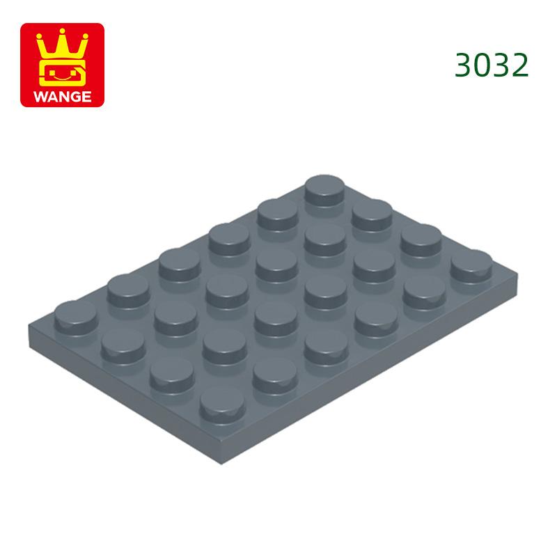 Non-Toxic 31Pcs/Lot 3032 4X6 Basic Plate Board Building Blocks Moc Parts Compatible With Bricks Educational Children'S Toys Gift Box