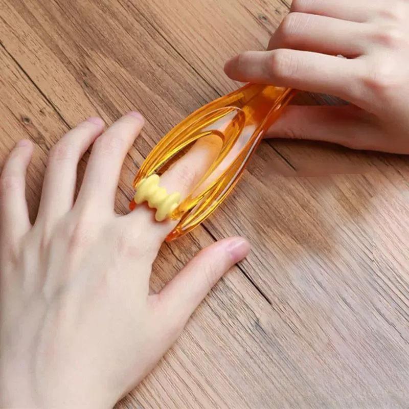 Finger Massage And Health Products, Mini Plastic Roller Massager, Professional Beauty Finger Soothing Tool