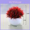Artificial Greenery Miniature Plant Decor With Plastic Material For Home And Office Spaces