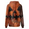 Women's Long Sleeve Halloween Printed Hoodie for Festive Party Wear