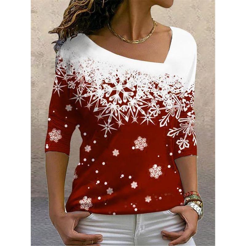 Футболка с цифровой 3D-печатью для женщин 2023 года — фото 6