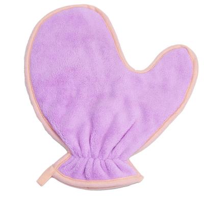 Serviette de nettoyage pour animaux de compagnie, gant en fibre super absorbante, réutilisable, serviette de bain pour chat et chien, outils de soins pour animaux de compagnie, violet
