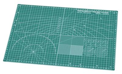 Tamiya Craft Tools Series 76 Cutting Mat A3 Kit 74076 No. Size/Green (Model Tool)