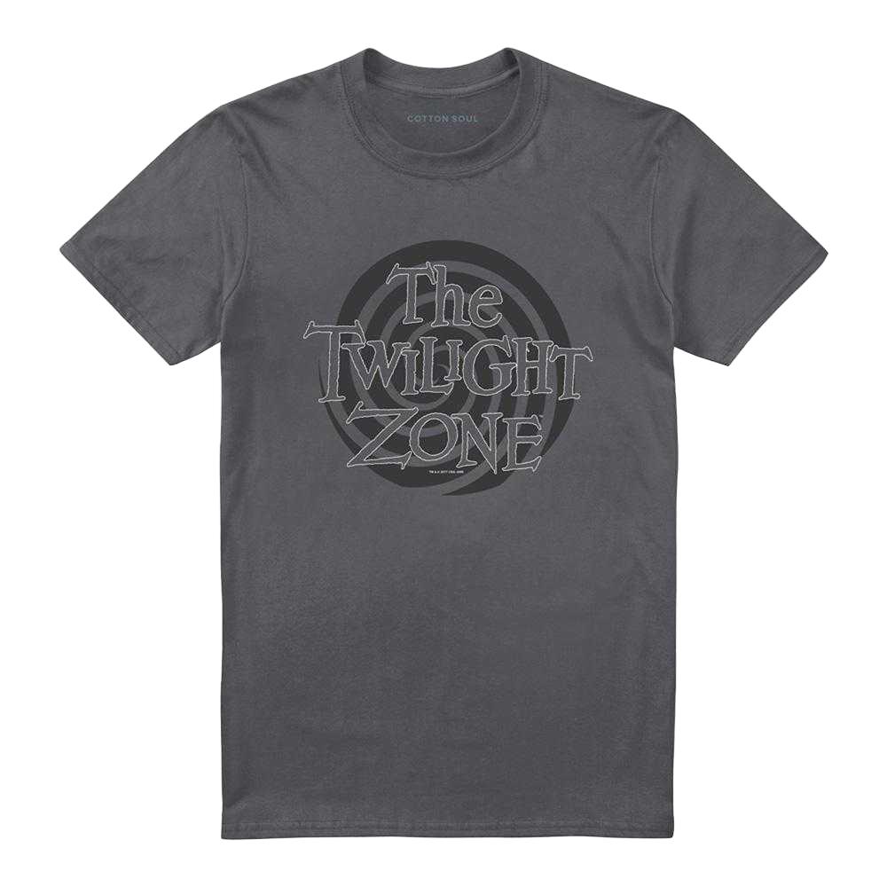 The Twilight Zone Unisex Adult Spiral Logo T-Shirt