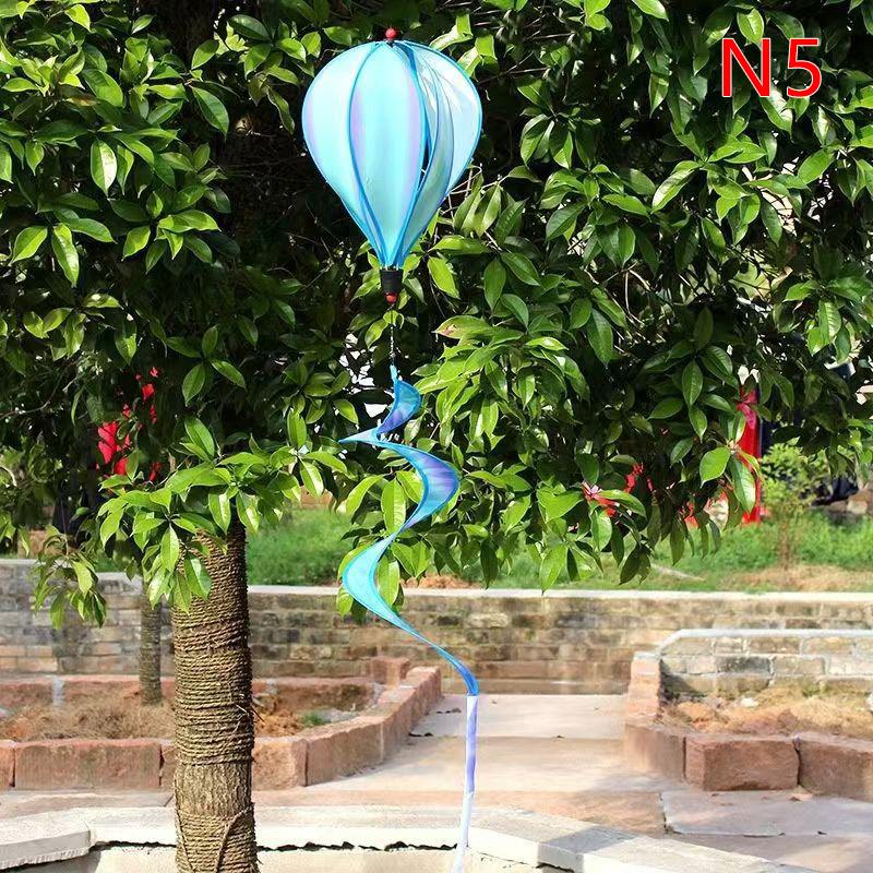 Spirala Eoliană Balon cu Aer Cald Curcubeu Agățătoare Răsucitor de Vânt Moară de Vânt de Exterior Grădină Curte Acasă Festival Sărbătoare Balon
